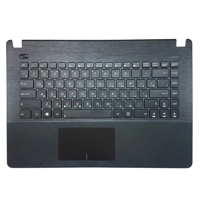 

Популярная Русская клавиатура для ноутбука Asus X450 X450C X450CA X450CC X450CP X450L X450LA, черная клавиатура с верхней крышкой и упором для рук