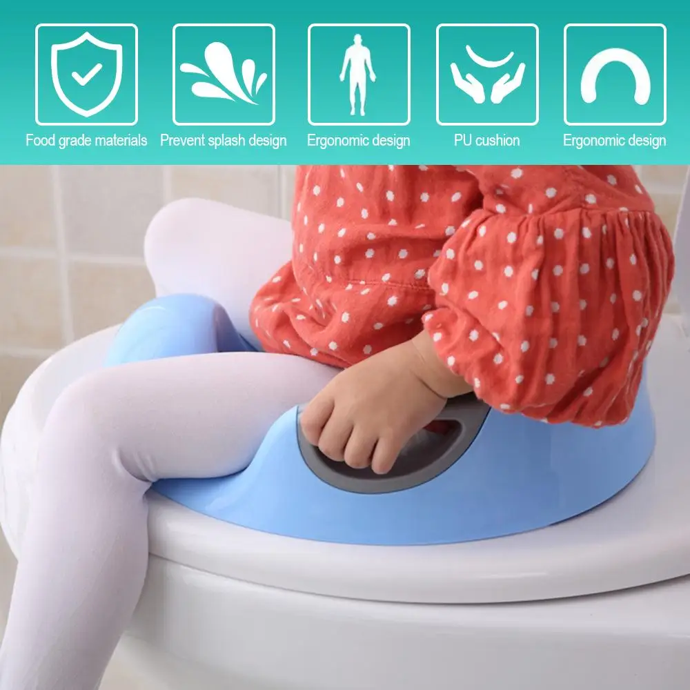 Orinal portátil de entrenamiento para niños, asiento de entrenamiento para el baño, sin olor