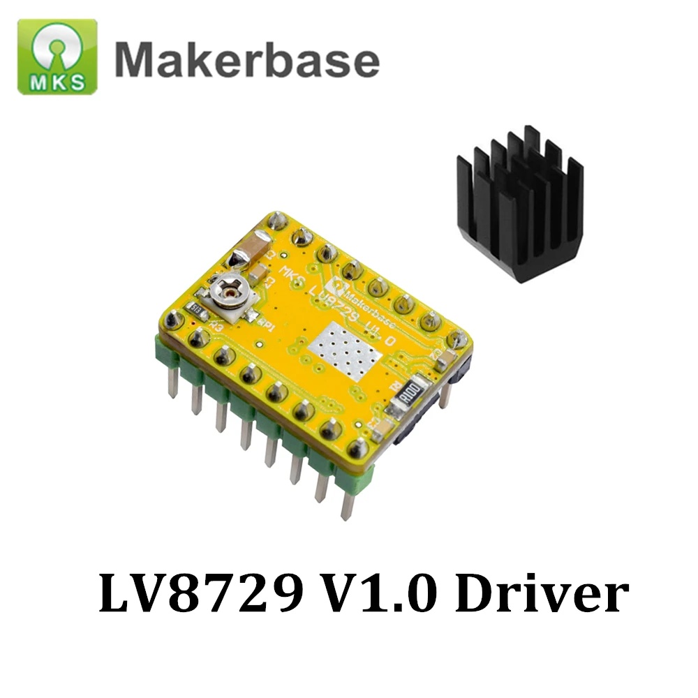 

3D Printer Parts MKS LV8729 Stepper Motor Driver Module Ultra quiet 4-layer Support 6V-36V Full Microstep for MKS Gen L