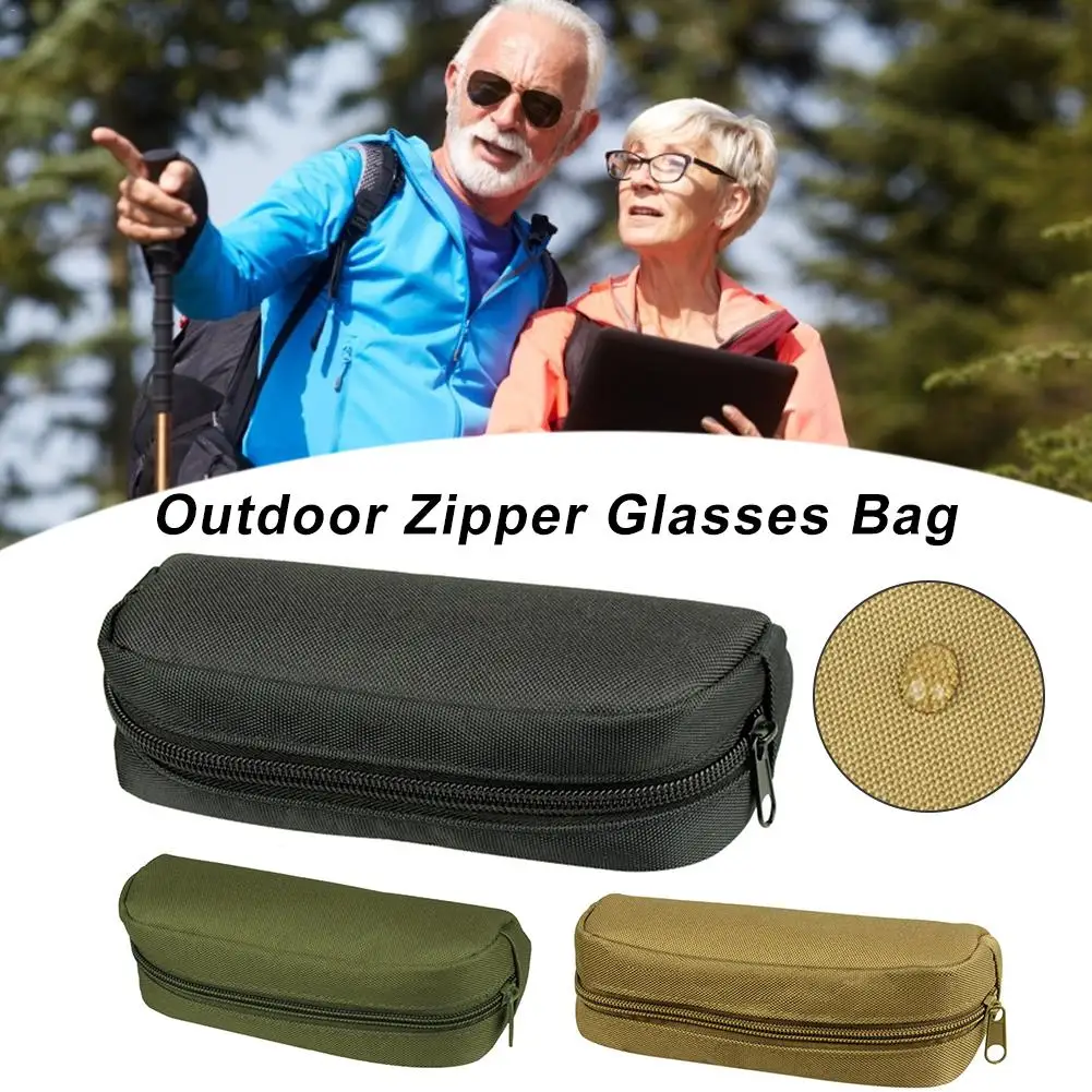 Тактический чехол для солнцезащитных очков на молнии, сумка для очков, коробка для очков, уличные очки для альпинизма, сумка