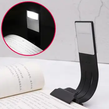 

Book Lamp Reading Light LED Clip Booklight USB Rechargeable 4Modes Flexible Portable Adjustable Flashlight Music Stand Study