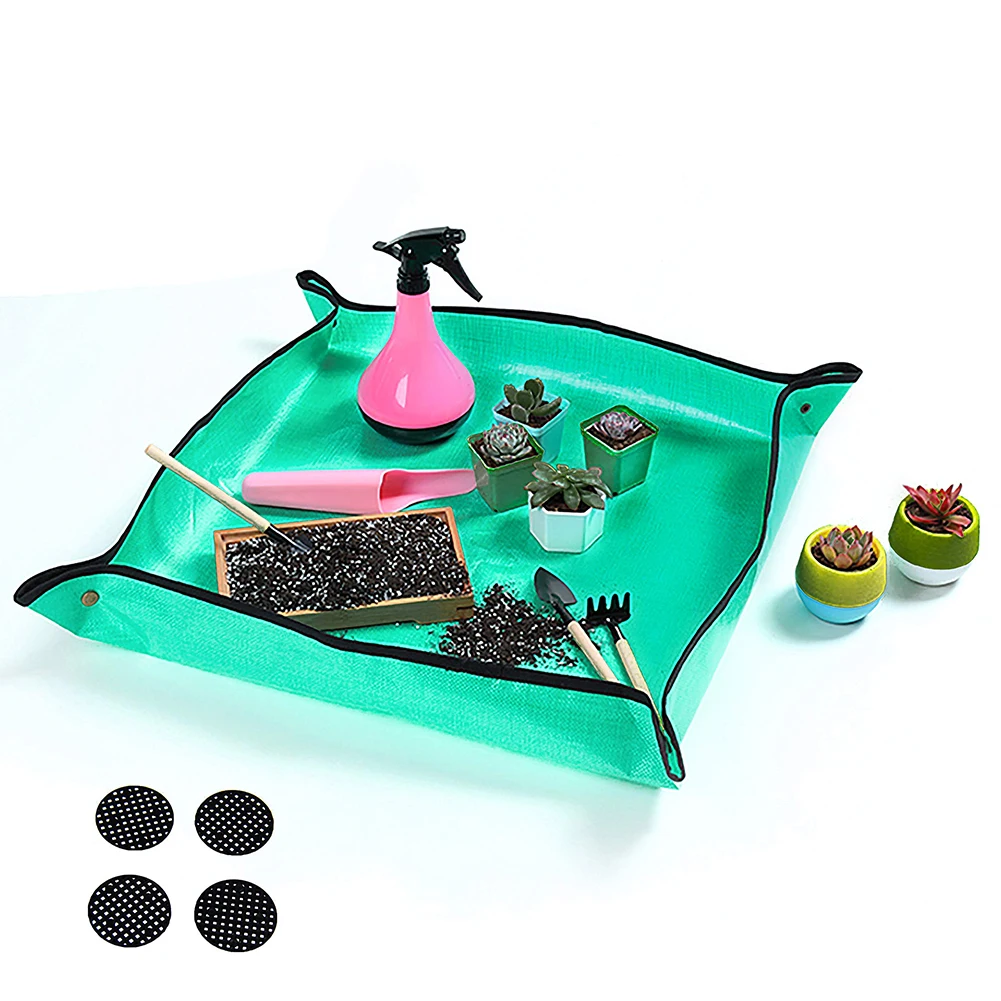 

Garden Plant Mat Operation Pad Green Plant Balcony PE Gardening Mat Home Super Light Reusable Planting Waterproof Flower Mat