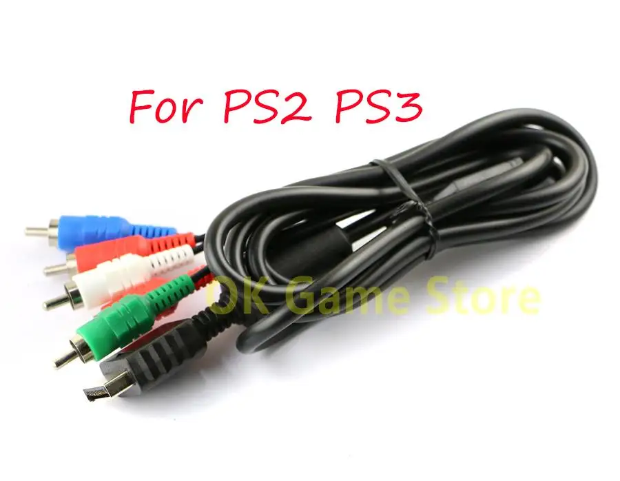 1 Pz Per Ps2 Ps3 Controller 1.8M 6Ft Hdtv Av Audio Video Componente Cavo Cavo Audio Video Componenti Cavi Per Ps2 Ps3