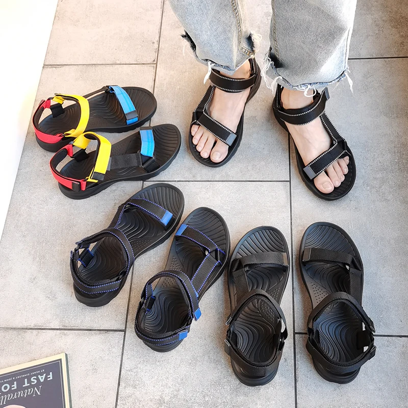 2021 Cheap Big Size 46 Mens Summer Sandals Lightweight Outdoor Men Flip Flops Flat Non-Slip Casual Sandals Men босоножки летние