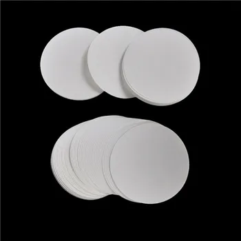 

100PCS/bag 7cm Circular Qualitative Filter Paper Laboratory Filter Paper Medium Speed Funnel Filter Paper