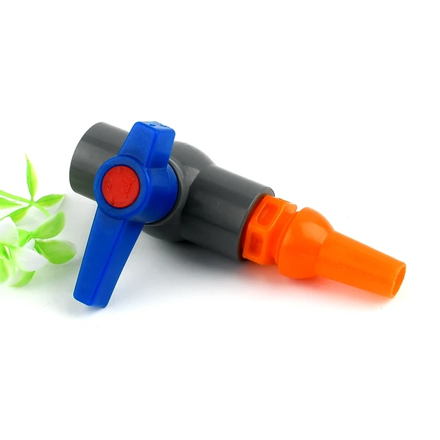 1 Pc Narancssárga Univerzális Ízületi Kacsa -Öltöny Állítsa Be Az Áramlási Irányot A Halkartály Fúvókával Kacsaval Oxigénnövelő Cső Akvárium - Image 5