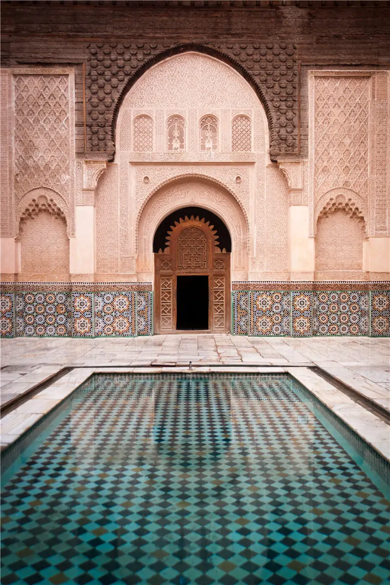 Toile De Peinture En Arc Marocain Avec Citation Islamique Affiche D Art Mural De La Mosqu Jpg