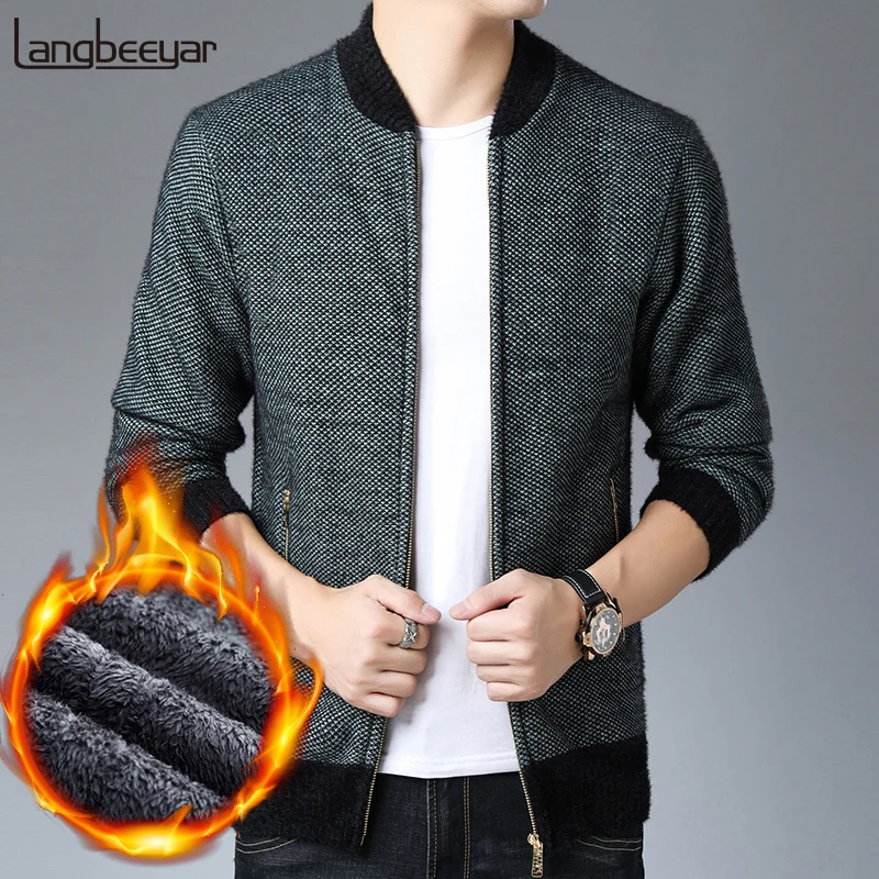 

2020 Thick Velvet New Fashion Jackets Men Warm Fleece Jacket Street Style Trend Overcoat Windbreaker Casual Coat Mens Clothing