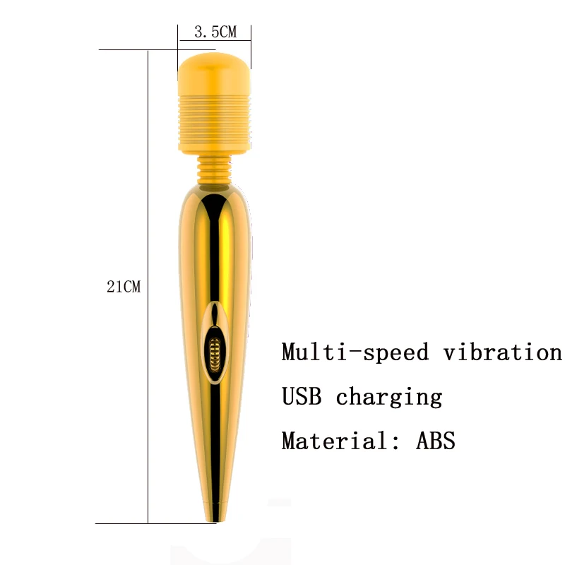 Многоскоростной AV вибратор волшебная палочка для точки G Стимулятор оргазма