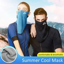 1 предмет в комплекте с рисунком, прохладный лед, солидный, для мужчин и женщин, уход за кожей лица маска Шарф дышащие мягкие игрушки для взрослых маска для лица на открытом воздухе Спорт бег Велосипедный спорт шарф-маска на лицо