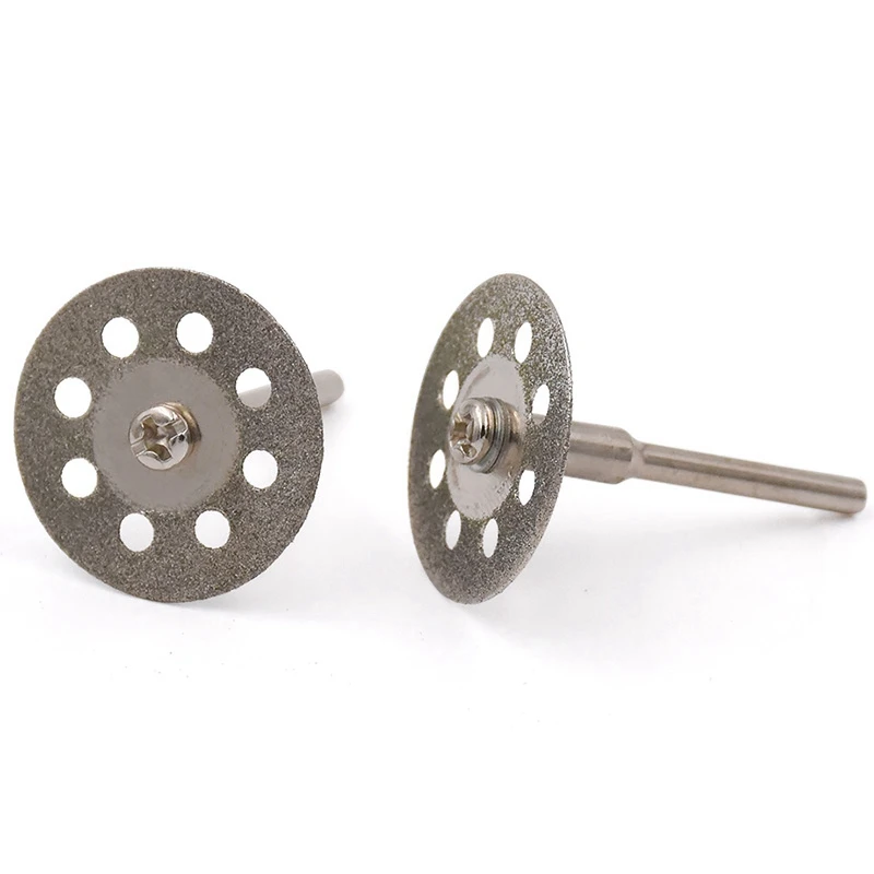 Accessories Diamond Grinding Wheel 10pcs Mini Circular Saw Cutting Disc Diamond Grinding Wheel Rotating Tool Emery Cutting Piece