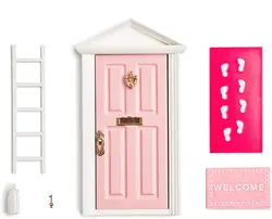 Kit de porte Miniature en bois, petite fée magique, pour chambre d'enfants 