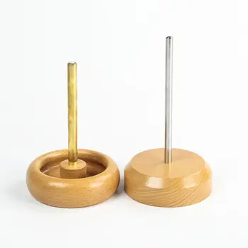 

Bead Device String Seed Beads Quickly Beading Loader Wooden Bead Spinner For Seed Bead String Tool Jewelry Making Tool