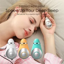 Dispositif d'aide au sommeil à microcourant de charge USB tenant la main Instrument de soulagement de la pression Instrument d'hypnose de sommeil rapide Relax masseur