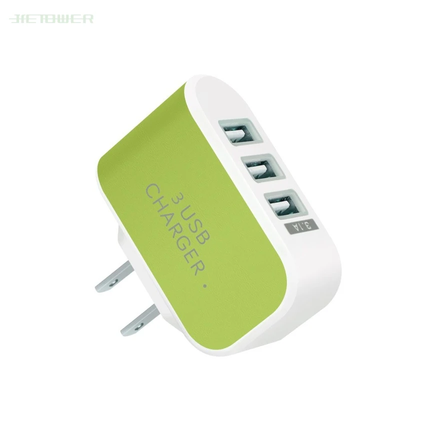 US $354.98 For IPhone Huawei HTC Samsung LG USEU Plug Universal 31A 5V Triple USB 3 Port Wall Home Travel AC Charger Adapter 300pcsLot