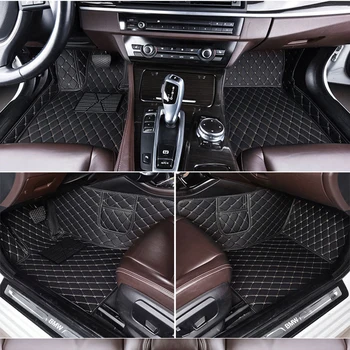 

Custom 5 Seat Car Floor Mats for bmw 5 Series E39 E60 F10 G30 F90 Gran Turismo F07 5 Touring E39 E61 F11 G31 car mats
