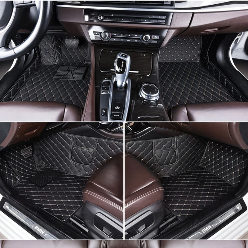 Nach 5 Sitz Auto Fussmatten Fur Bmw 5 Series E39 E60 F10 G30 F90 Gran Turismo F07 5 Touring E39 E61 F11 G31 Auto Matten