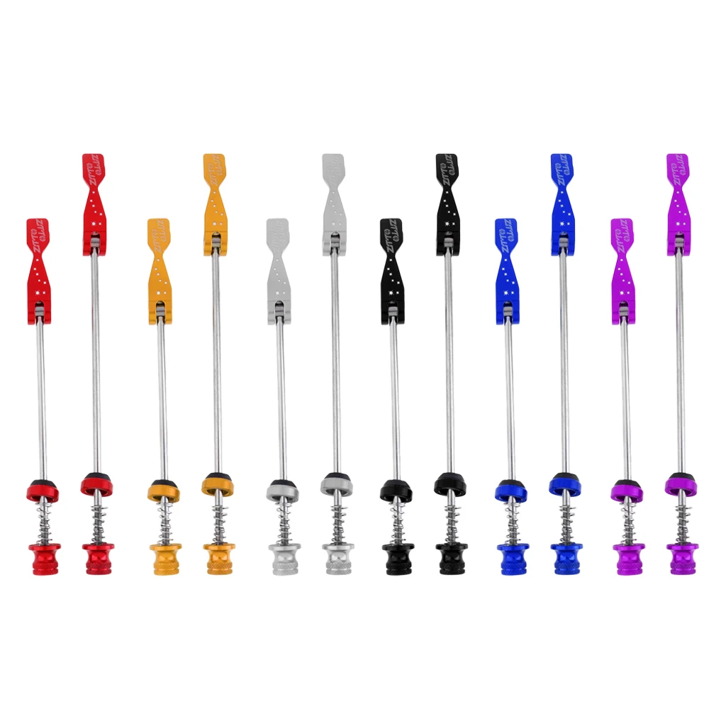 

2psc Titanium Bike Skewers Quick Release Skewers Bike Cycling Wheel Skewers