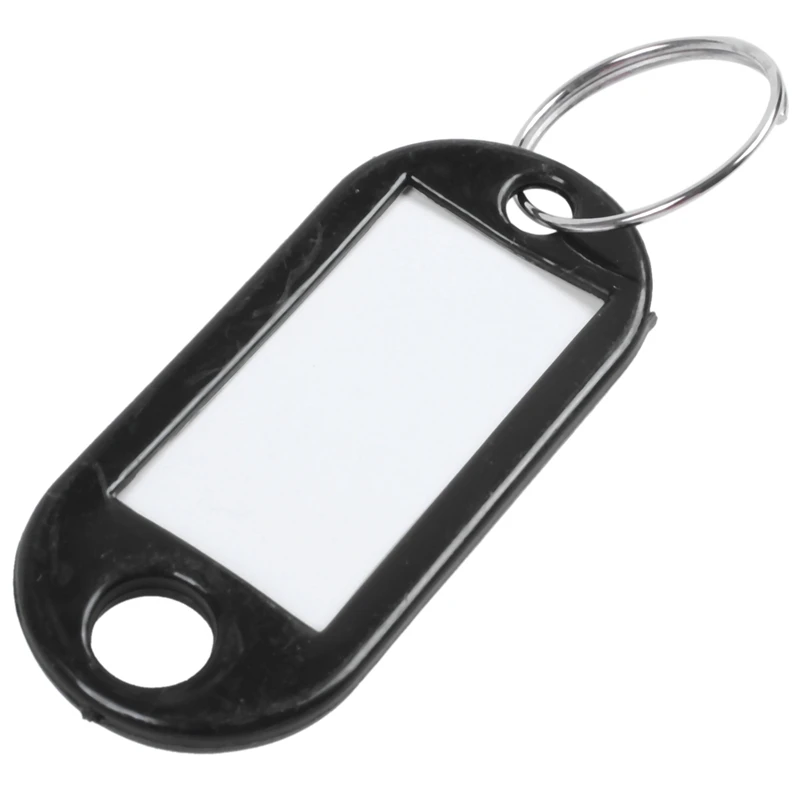 

Keychain / Luggage Tag with Label Window, Kit of 6