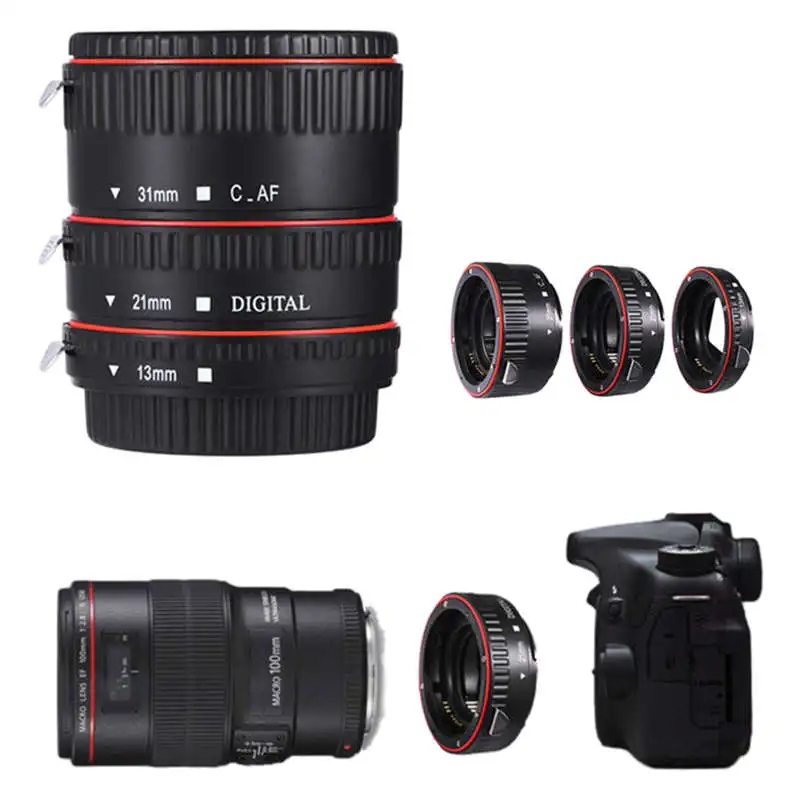 FULL-13MM 21 мм 31 мм автоматическая фокусировка Макро Удлинитель для объектива Canon EF/EF-S