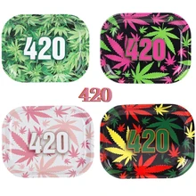 Placa de armazenamento da bandeja do rolo discos de papel de rolo cru tubulação de fumo erva daninha acessórios herb grinder narguilé kaloud chicha vidro blunt(China)