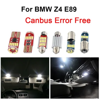 

11pcs White Canbus Error Free LED Interior Reading Map Dome Light Bulbs Kit For 2009-2016 BMW Z4 E89 Trunk Door Footwell Lamp