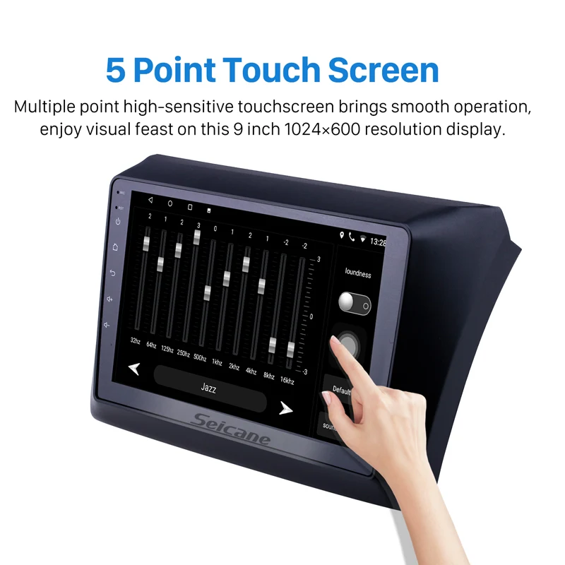Seicane Android 10.0 9 inch 2 Din 2.5D IPS Car Radio GPS Multimedia Unit Player For 2010 Fiat Stilo support OBD2 SWC Carplay DVR