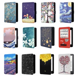 Foldable E-book Reader Cover Hard Protective Case for Kindle Paperwhite 4 2018 Gen 10 PQ94WIF E-book Reader Cover