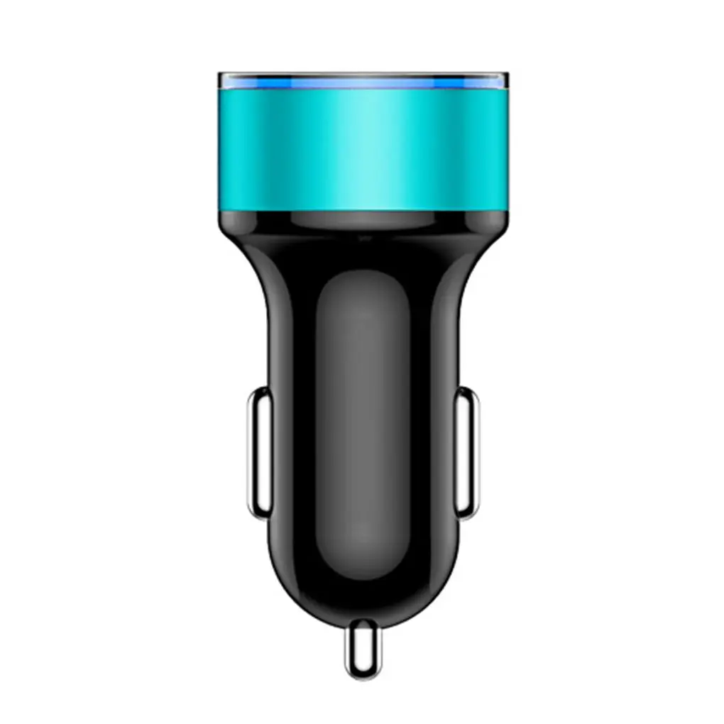 Автомобильное зарядное устройство с двумя usb-портами 3,1 А, светодиодный дисплей, универсальное автомобильное зарядное устройство для мобильного телефона, для Xiaomi, для samsung S8, для iPhone, планшета
