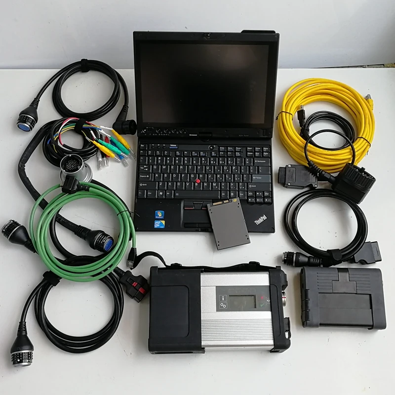 MB Star C5 и Icom A2 B C с программным обеспечением V06.2021 установленным на ноутбуке X201T I7 1