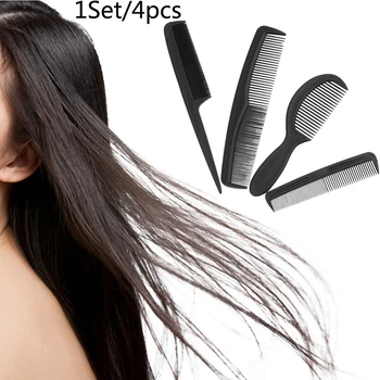 

4PCS Comb Suit 4 Different Kinds of Density Combs Hair Head Massage Tool professional hairdressing comb Hair salon comb