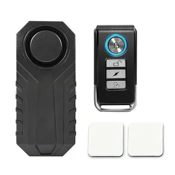 

Wireless Bicycle Anti-theft Alarm Lock Vibration Bike Motorcycle E-bike Vibration Alarm Cycling Accessories 113dB