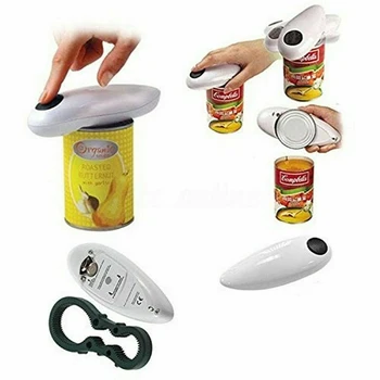 

Electric Can Opener One Touch Professional Can Opener Smooth Edge Automatic Tin Opener, Home Kitchen Restaurant Opener Tools