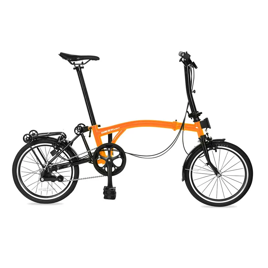 Litepro vélo pliant 16 pouces interne 3 vitesses cadre en acier Mini vélo cadre pliant vélo pour Brompton