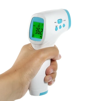 

Infrared Thermometer Digital IR Thermometer Non-contact Temperature Measurement Device with Fever Alarm Dropshiping