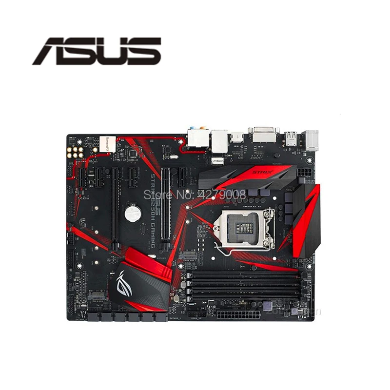 Материнская плата для Asus ROG STRIX B250H игровой настольный разъем LGA 1151 DDR4 B250 SATA3 USB3.0