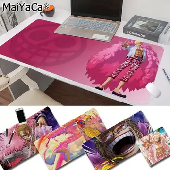 

MaiYaCa Funny one piece Donquixote Douflamingo Locking Edge Mouse Pad Game Rubber PC Computer Gaming mousepad