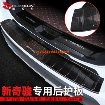 

High quality stainless steel rear windowsill panel,Rear bumper Protector Sill For Nissan Rogue X-trail 2017 - 2019 X Trail T32