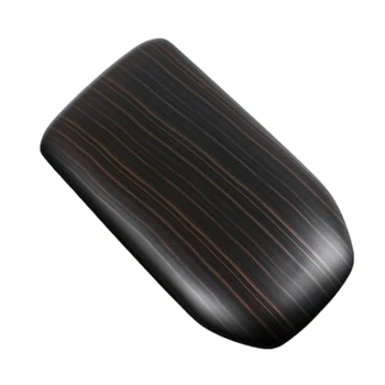 

ABS Wood Grain Color Appearance Car Armrest Box Cover Center Console Saver Cover for Toyota RAV4 2019 2020