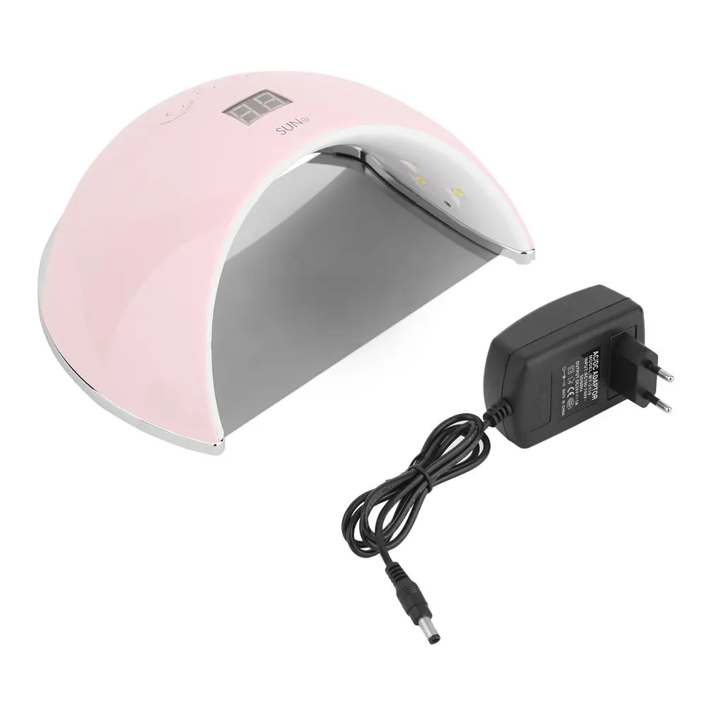 48W Professional Led Uv Nail Lamp Polish Dryer Light For Curing Gel Art Manicure Tool Sun6 Eu Plug | Красота и здоровье