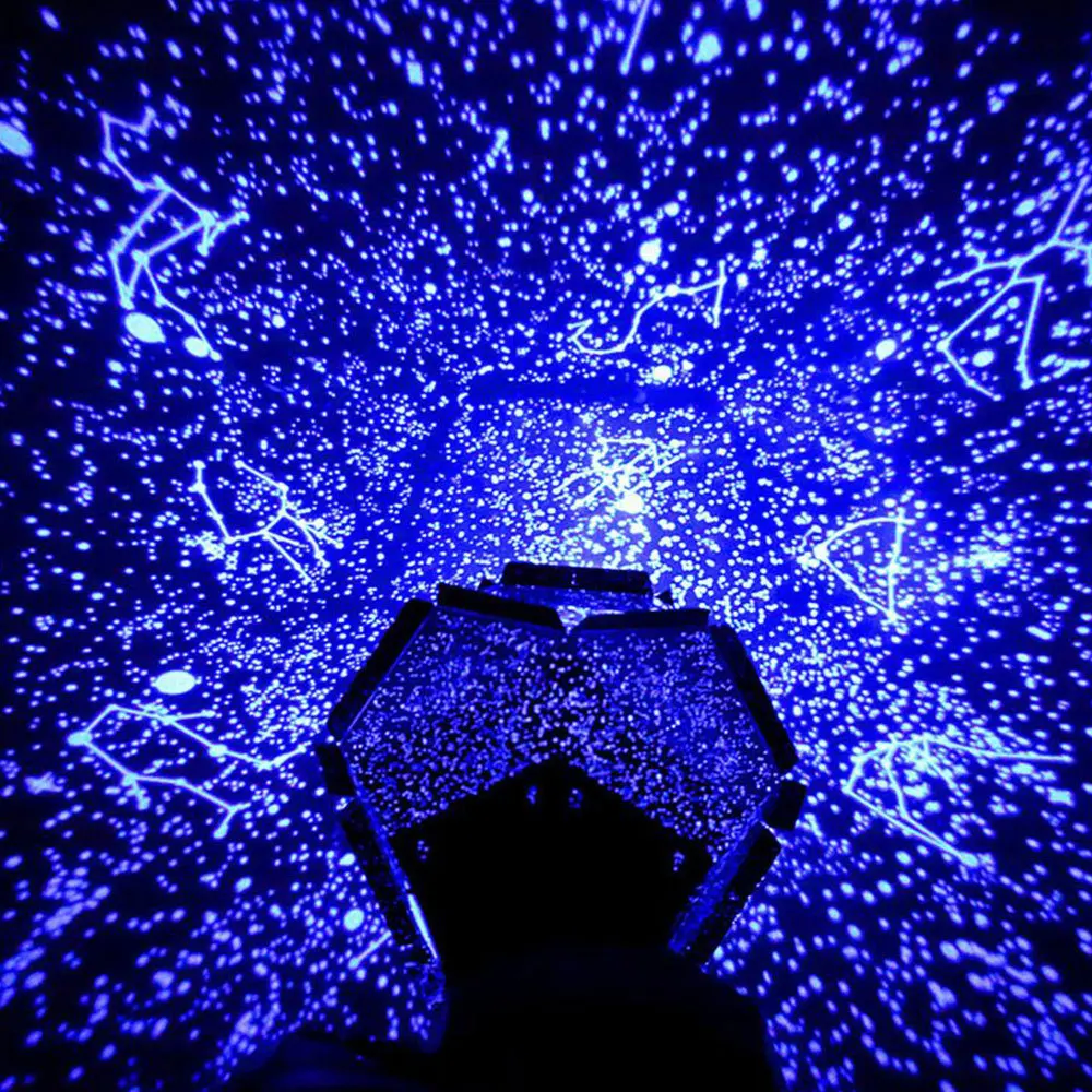 Blue Light Звездный Небесный мастер проекционный ночник светодиодный волшебный Astro Starlight галактика звезда ночные светильники стол дети спальня дома вечерние украшения - Цвет: Blue Light