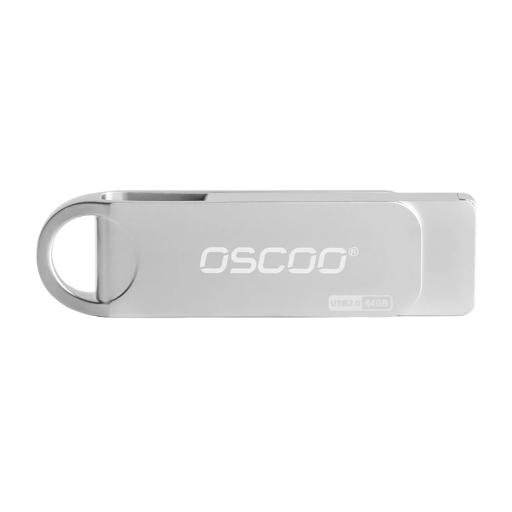 

Oscoo USB 2.0 manufacturers direct U disk 8GB 16GB 32GB 64GB metal memory stick wholesale