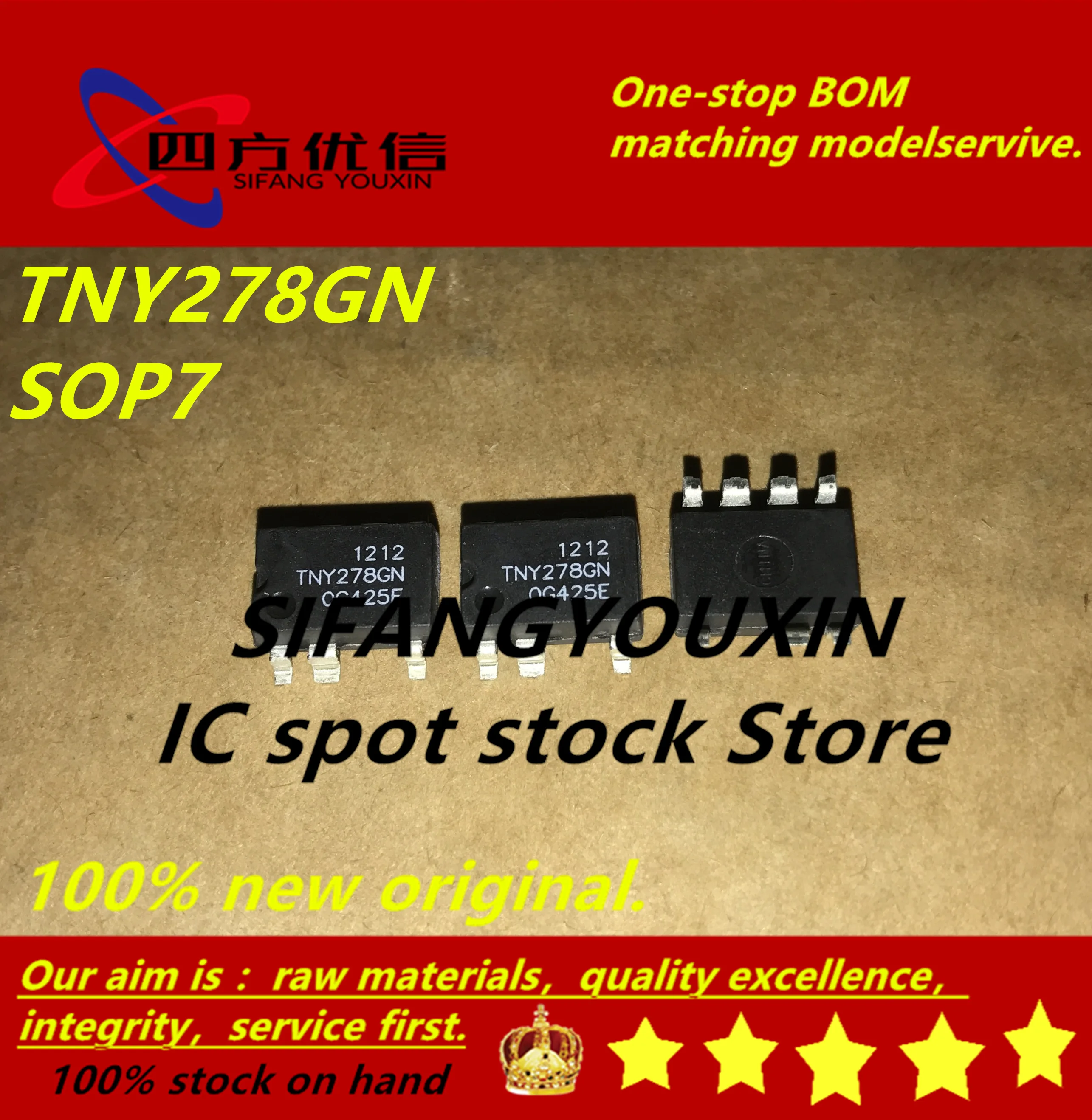 SIFANGYOUXIN 100% new original (10PCS) TNY288DG TNY280GN TNY278GN SOP7 | Обустройство дома