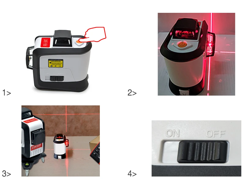ZOKOUN CE сертифицированные 3D линии самонивелирующиеся 360 горизонтальный и вертикальный крест супер мощный красный лазерный луч линии лазерный уровень
