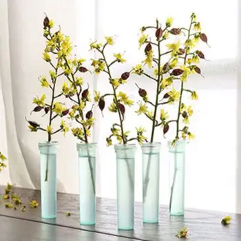 

Flower Nutrition Tube Plastic With Cap Keep Fresh Hydroponic Container Floral Water Tube Hydroponic Container For Flower