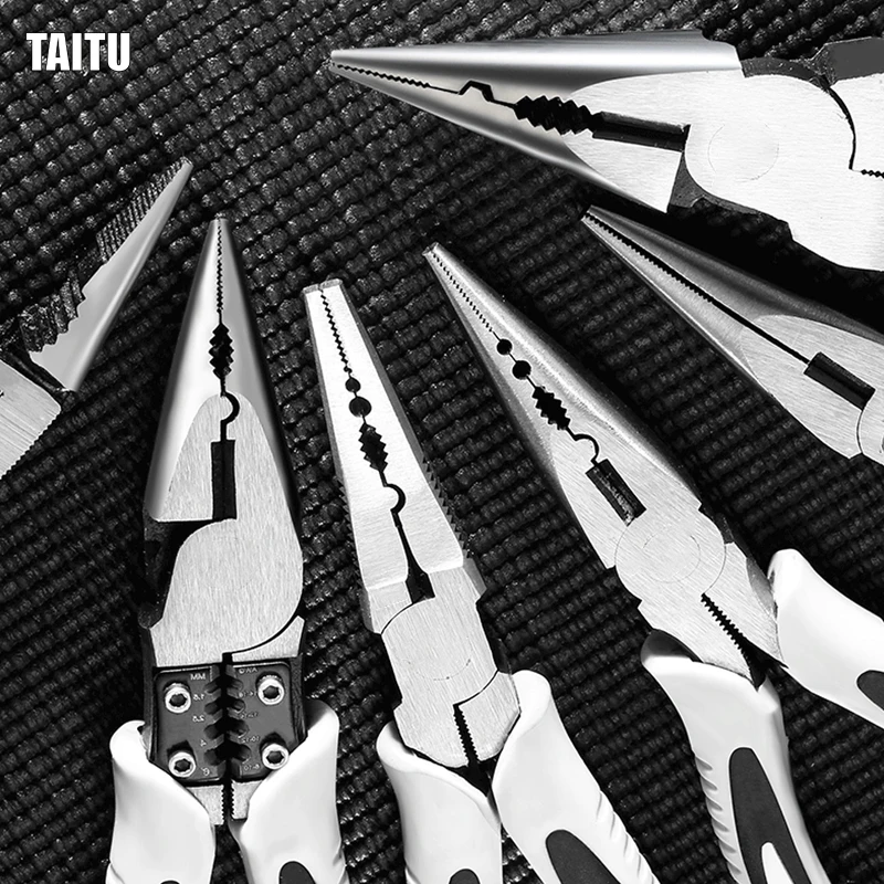 

Wire Stripper Needle Nose Pliers Universal Pliers Mini Electrician Hand Tools Multi-Function Pliers Crimping Pliers Cutting Plie