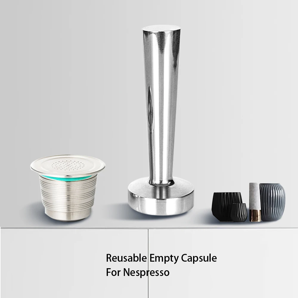 Многоразовые кофейные капсулы Dalinwell для Nespresso из нержавеющей стали фильтры кофе