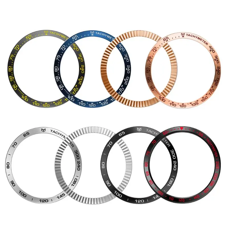 

Anti Scratch Metal Bezel Ring Adhesive Cover Replacement For Samsung Galaxy Watch 46MM For Galaxy Gear S3 Frontier