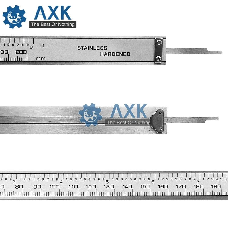 8" 200mm Digital Caliper Stainless Steel Digital LCD Caliper Vernier Caliper Shipping with Retail+Box LT-235