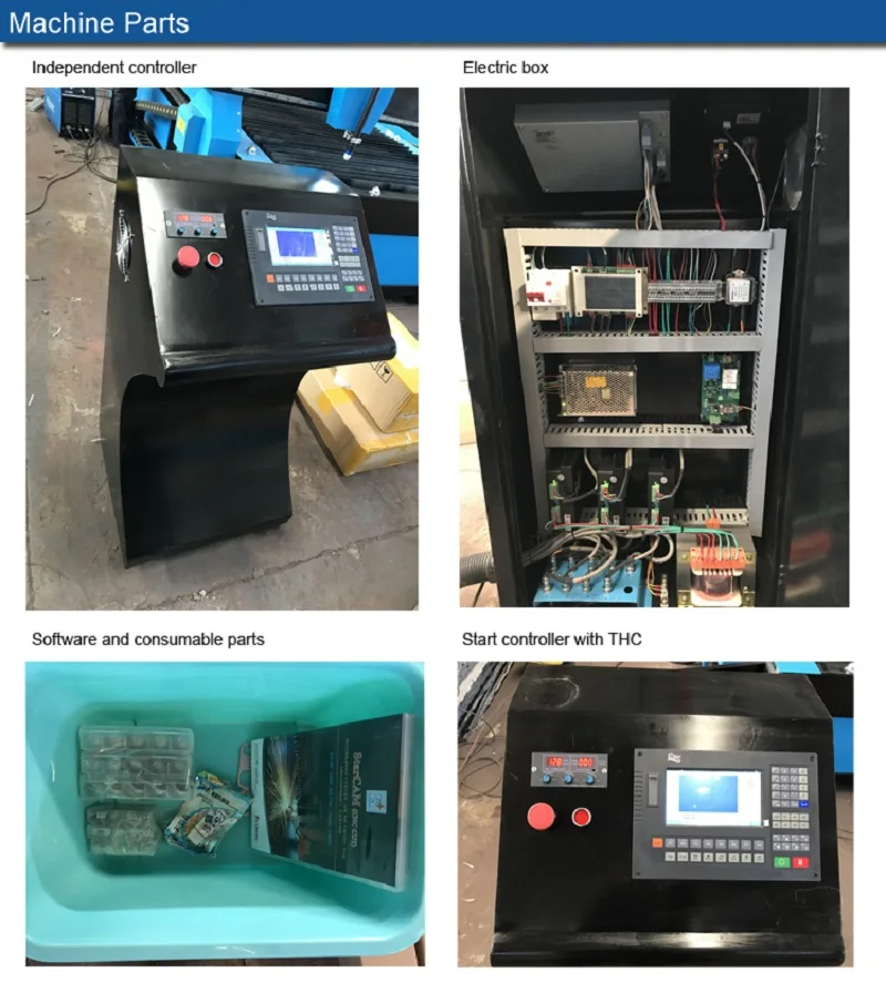 Плазменный резак с ЧПУ 63A HuaYuan power Cnc плазменный станок для резки металла